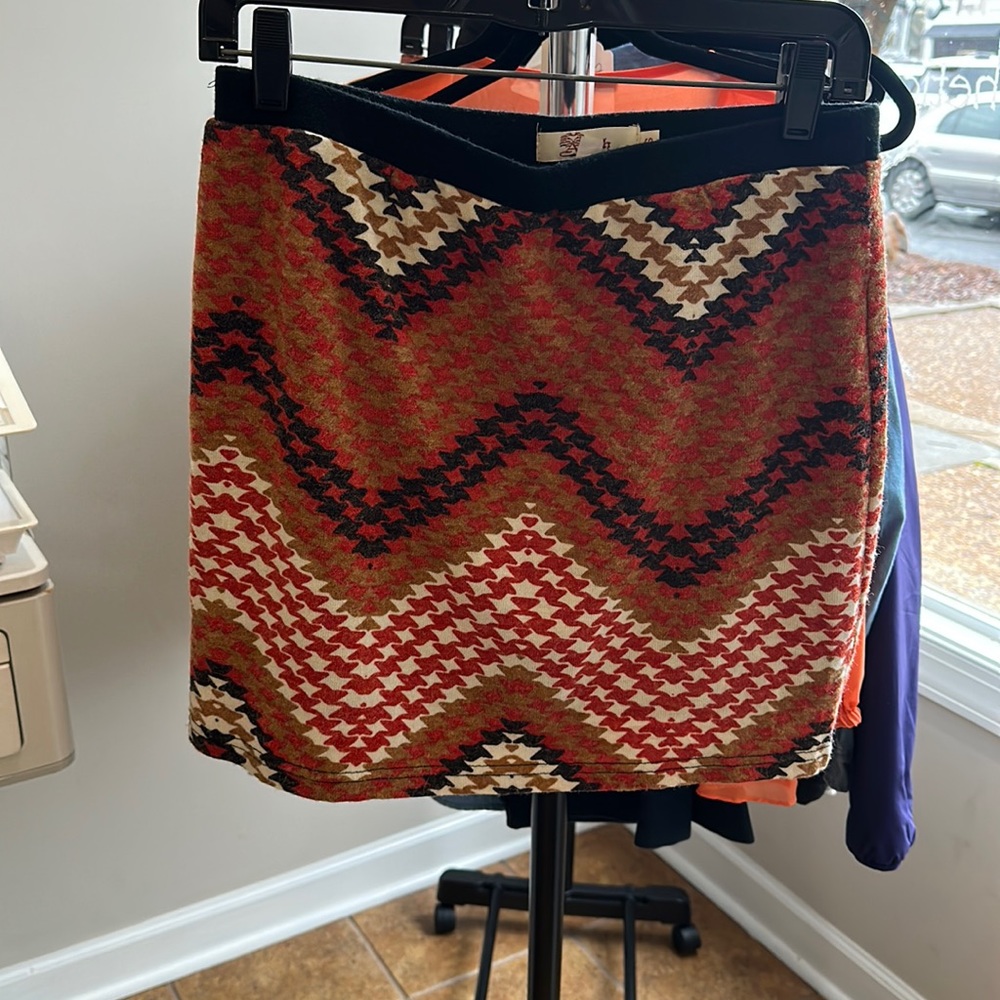 Cute fall and winter lined skirt